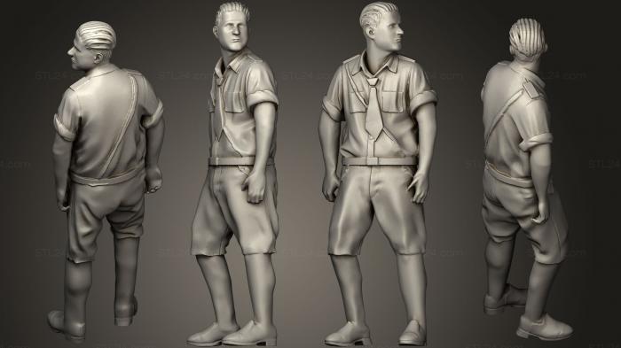 Figurines of people (People59, STKH_0243) 3D models for cnc